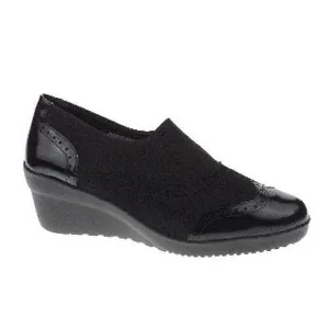24 Hrs 22628 Black Oxford Shoes