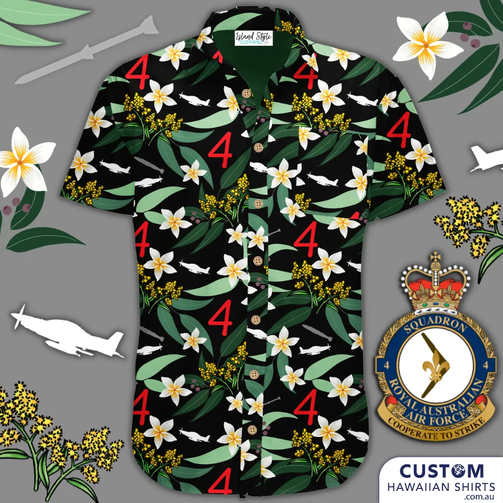 4 Squadron RAAF - Custom Military Shirts