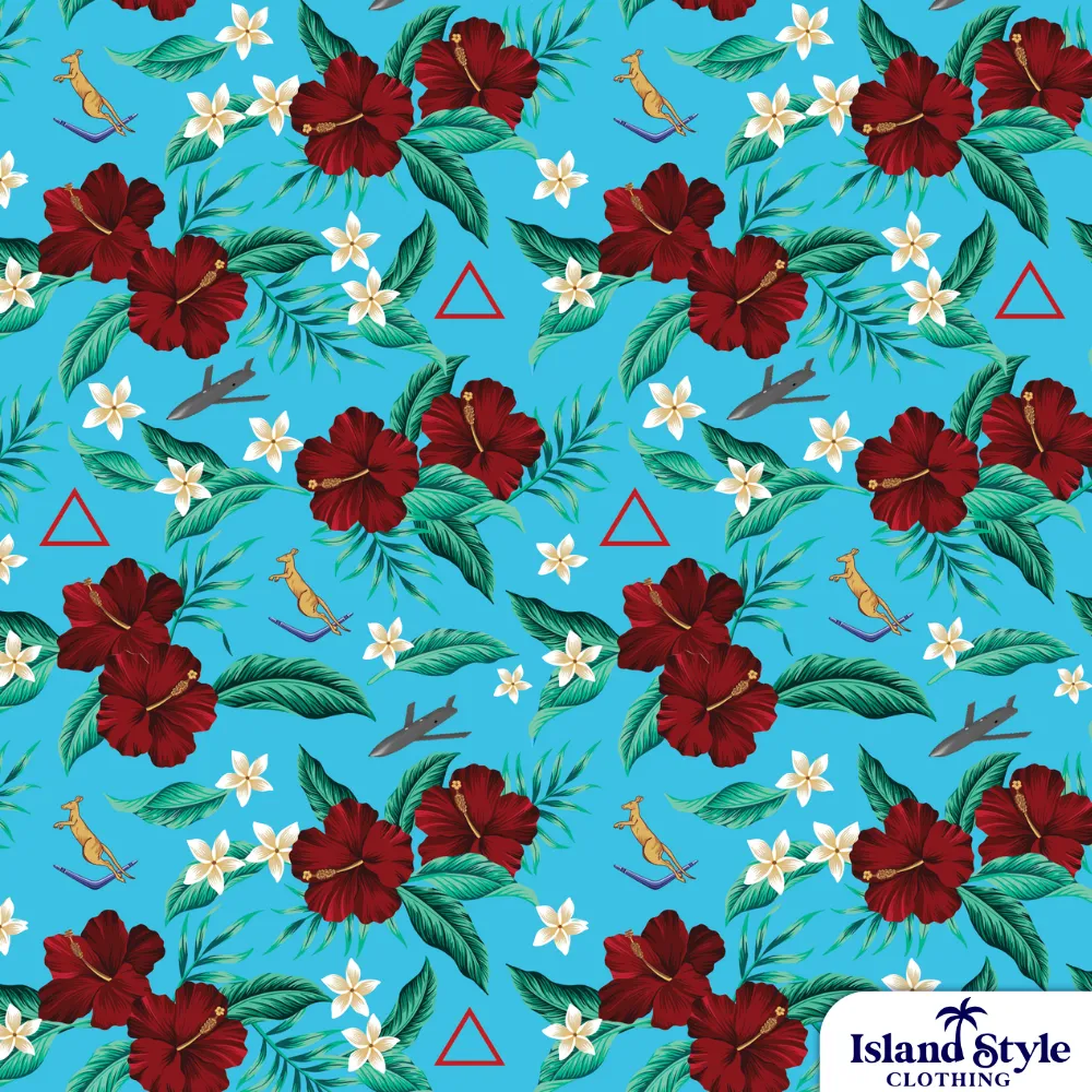 460 SQD ADF | Custom Hawaiian Military Shirts & Shorts Set