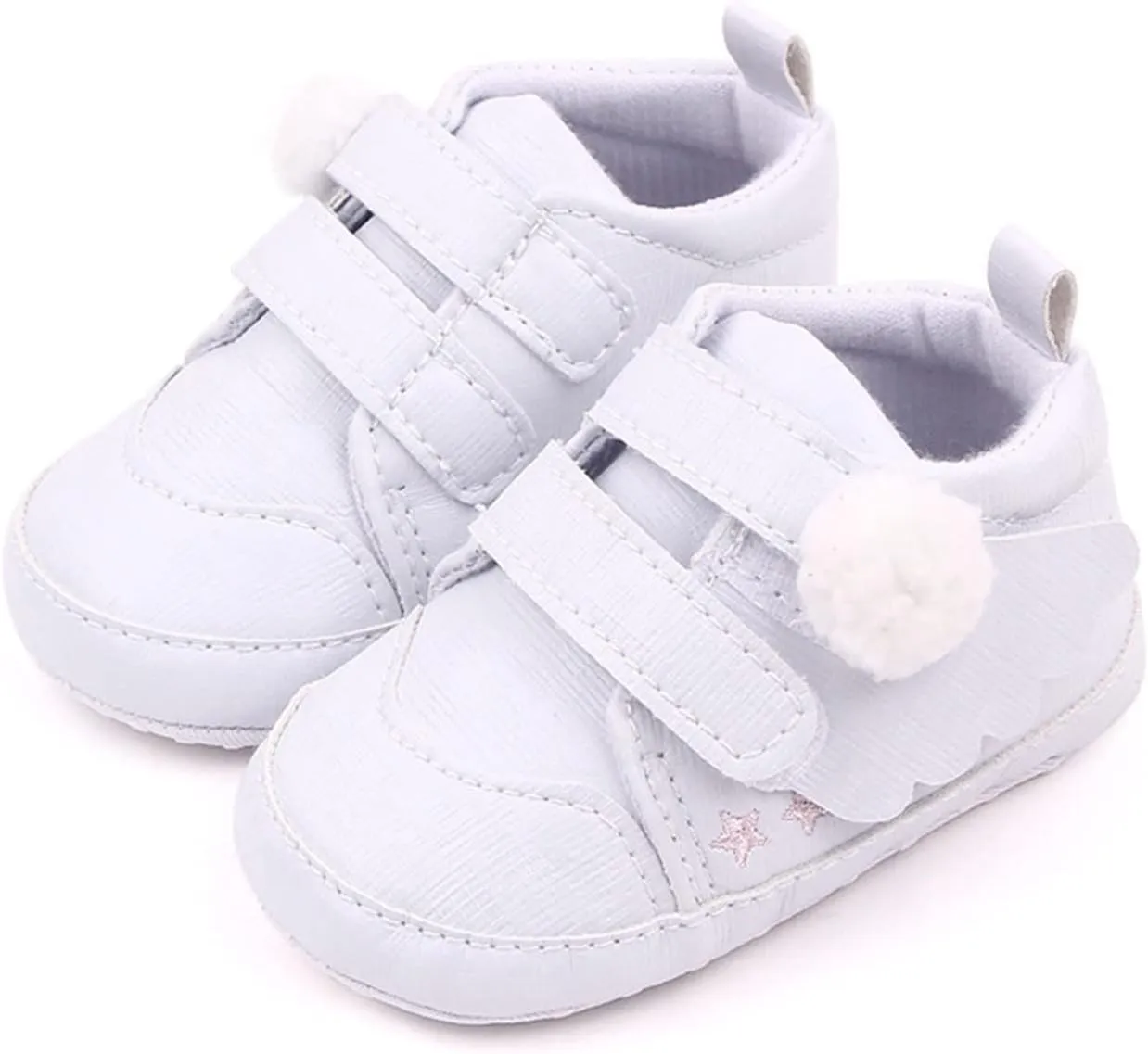 Baby Infant 2 Strap Sneakers Non Slip Leather Sport Shoes Toddler Newborn Ankle Lightweight Summer Casual Sneakers