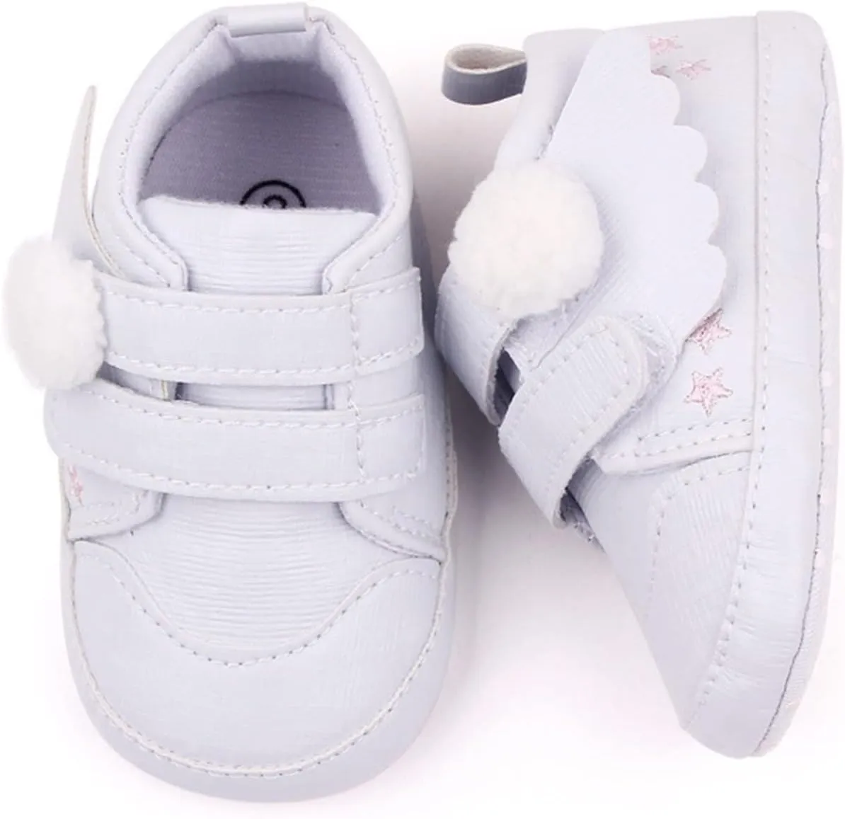 Baby Infant 2 Strap Sneakers Non Slip Leather Sport Shoes Toddler Newborn Ankle Lightweight Summer Casual Sneakers