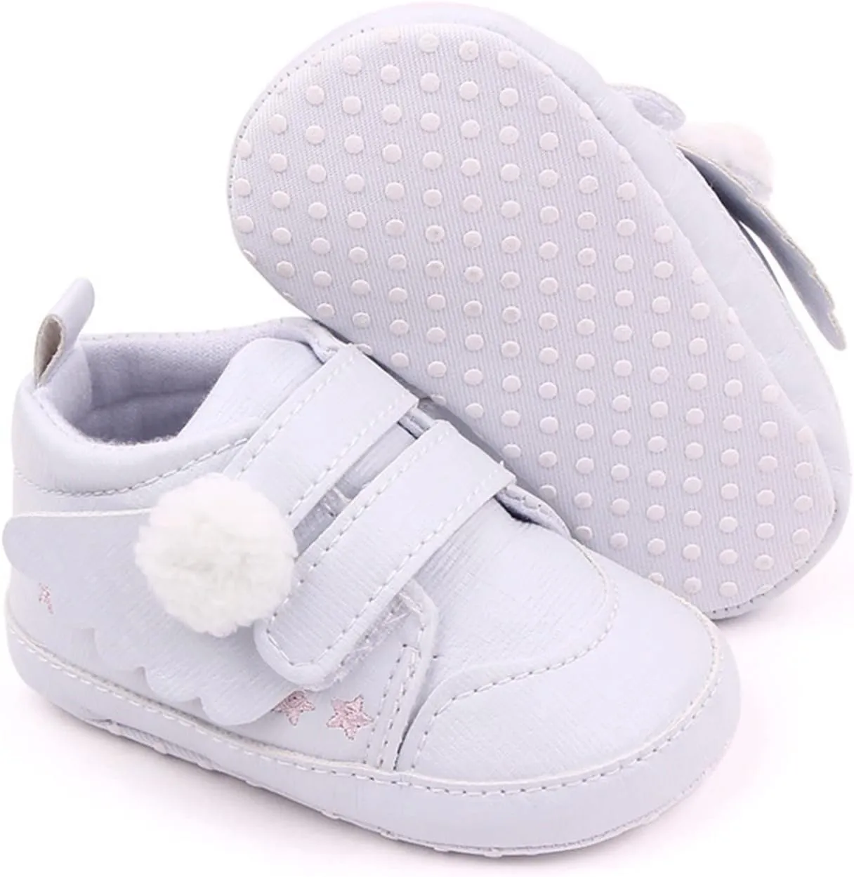 Baby Infant 2 Strap Sneakers Non Slip Leather Sport Shoes Toddler Newborn Ankle Lightweight Summer Casual Sneakers
