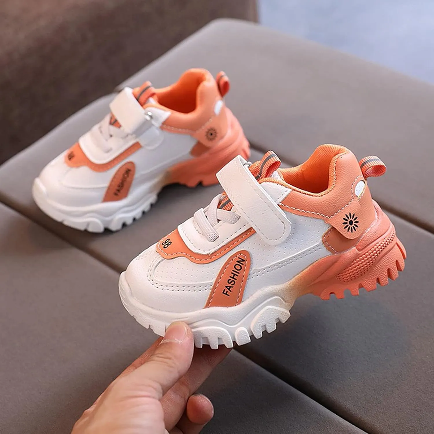 Baby Toddler Fashion Slip On Sneaker Infant Newborn Boys Girls Kids Running First Walking Sport Shoes Summer Comfy