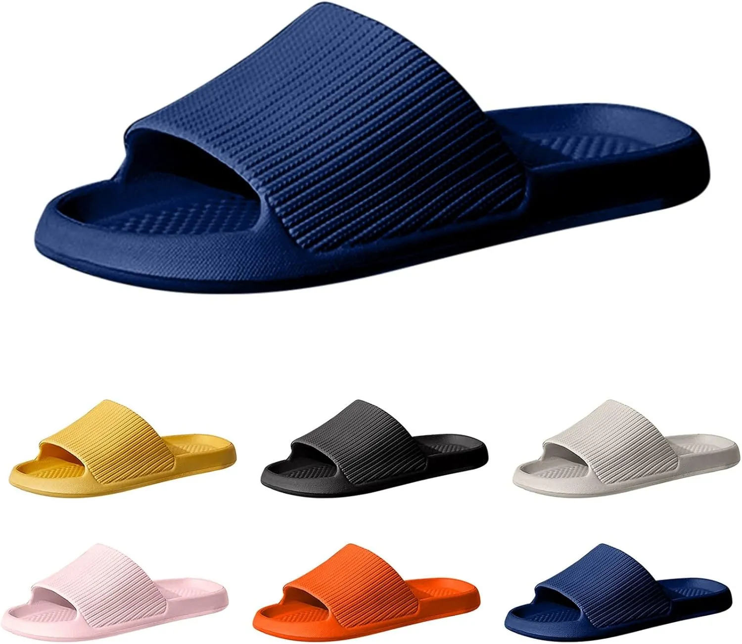 Bathroom Slippers Men Shower Shoes Women Mens Slides Womens Slides House Gym Open Toe Slippers