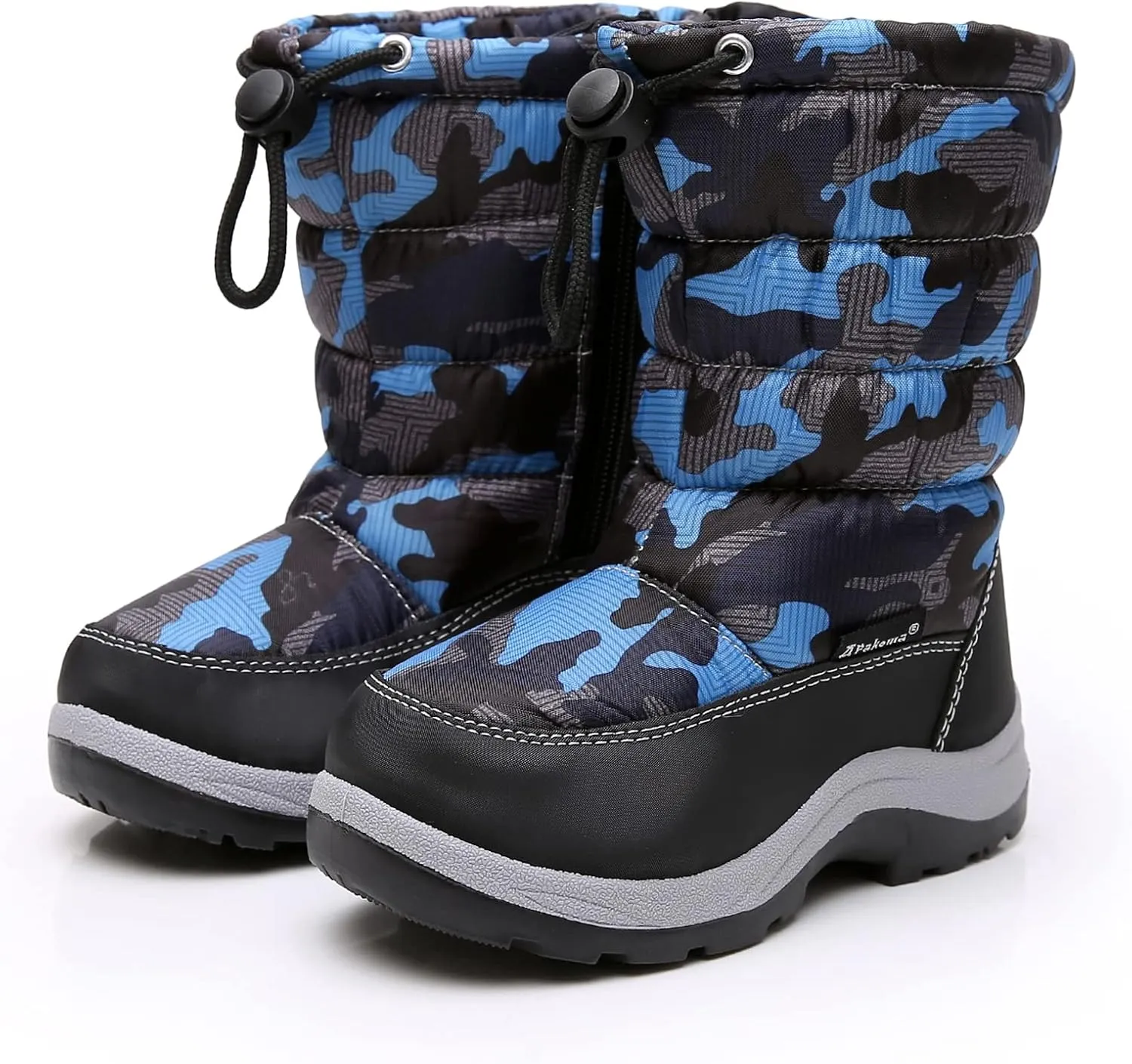Blikcon Kids Boys Cold Weather Winter Snow Boots (Toddler/Little Kid)