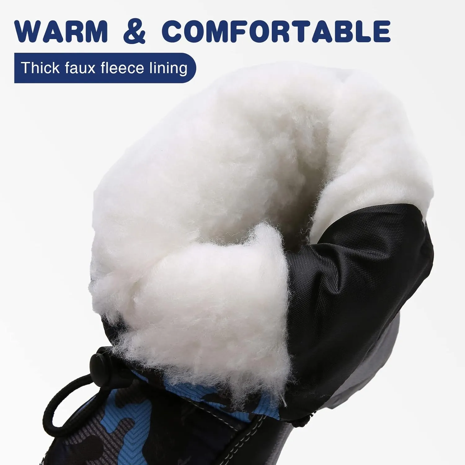 Blikcon Kids Boys Cold Weather Winter Snow Boots (Toddler/Little Kid)