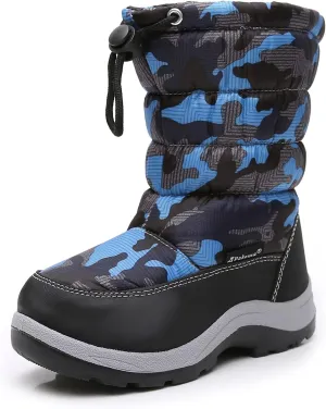 Blikcon Kids Boys Cold Weather Winter Snow Boots (Toddler/Little Kid)