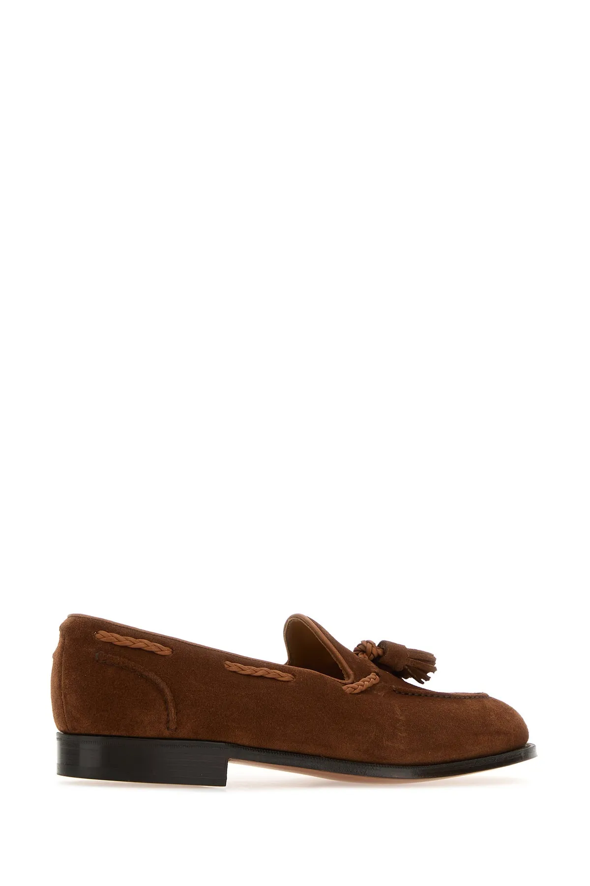 Brown suede Belgravia loafers