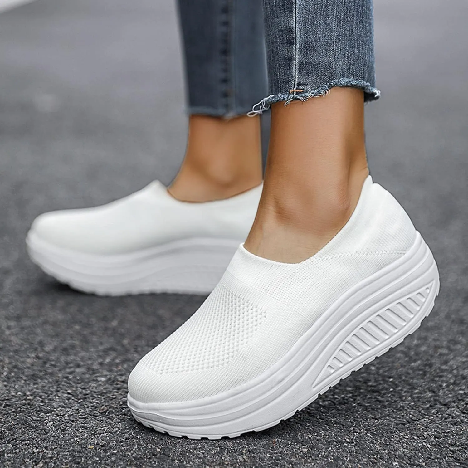 Casual Sneakers for Women Zapatos Tenis De Trabajo para Mujer Antideslizantes Walking Shoes Women Brown Fashion Sneakers for Women Tennis Shoes for Women Size 8 Wide