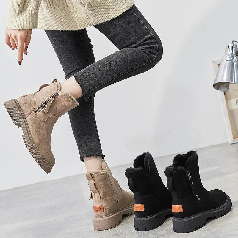 Charlotte | Stylish Winter Fur-Lined Boots