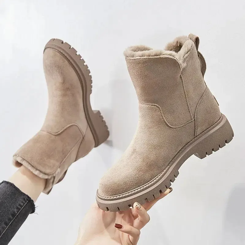 Charlotte | Stylish Winter Fur-Lined Boots