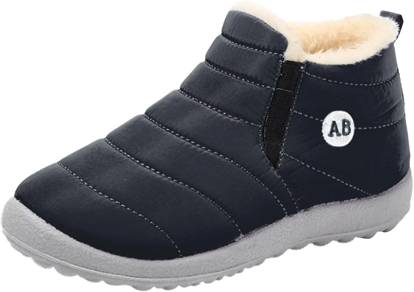 Childrens Winter Childrens Boots Flat Splashing Warm Short Tube Snow Boots Cute Boots for Little Girls