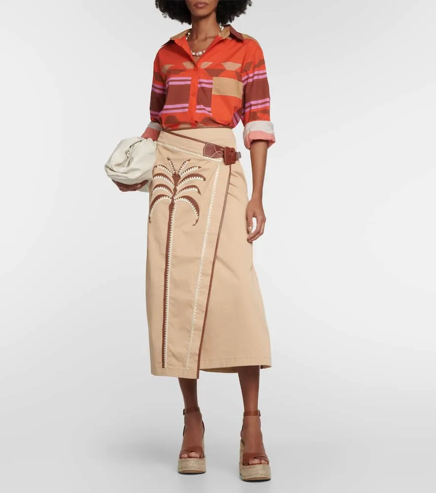 Christian Louboutin Mariza Zeppa leather espadrille sandals