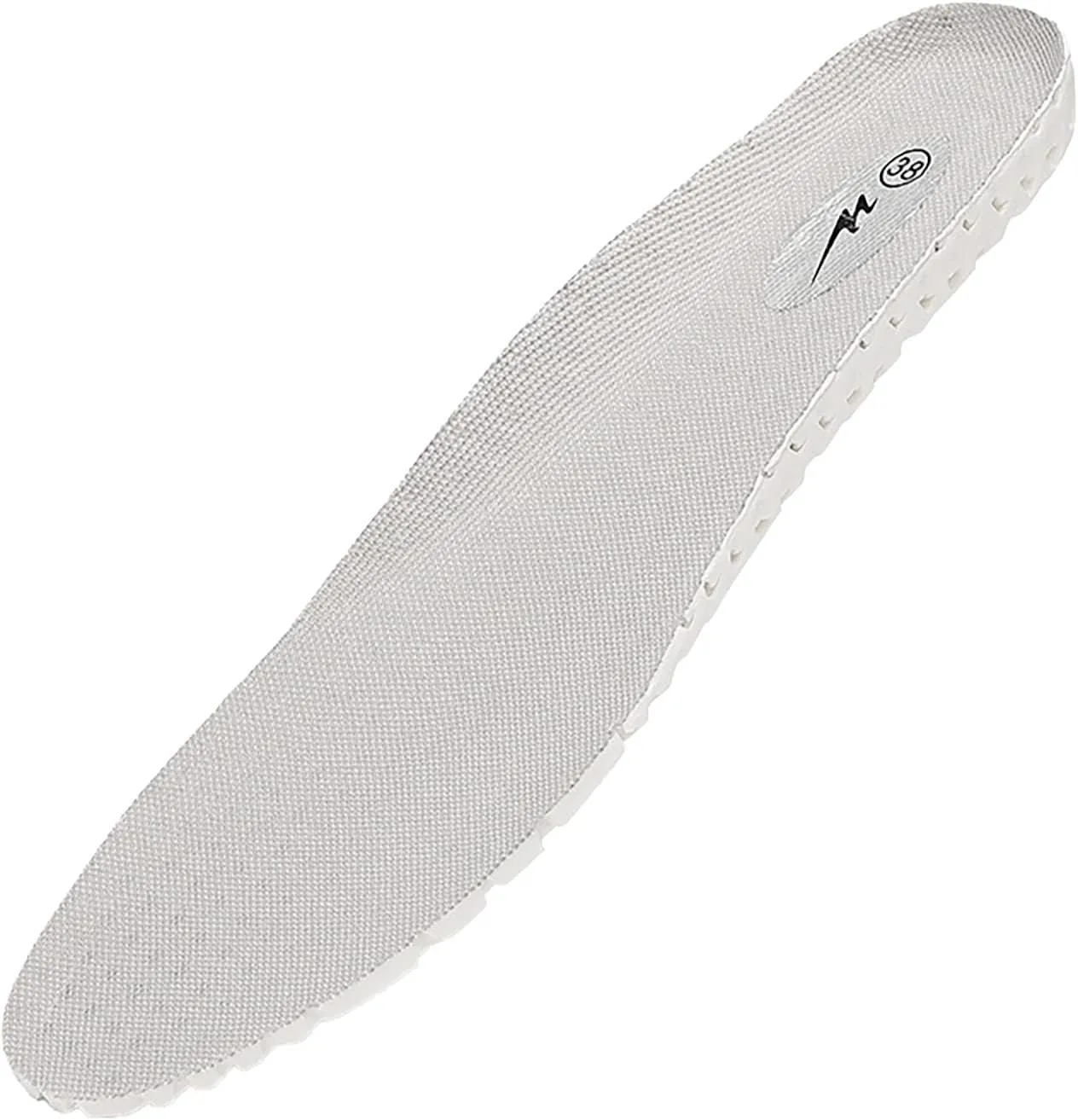 CsgrFagr Suitable for Men and Women Memory Insole Breathable Mesh Orthopedic Insole Shoes Insoles for Men Thick (Grey, 7)