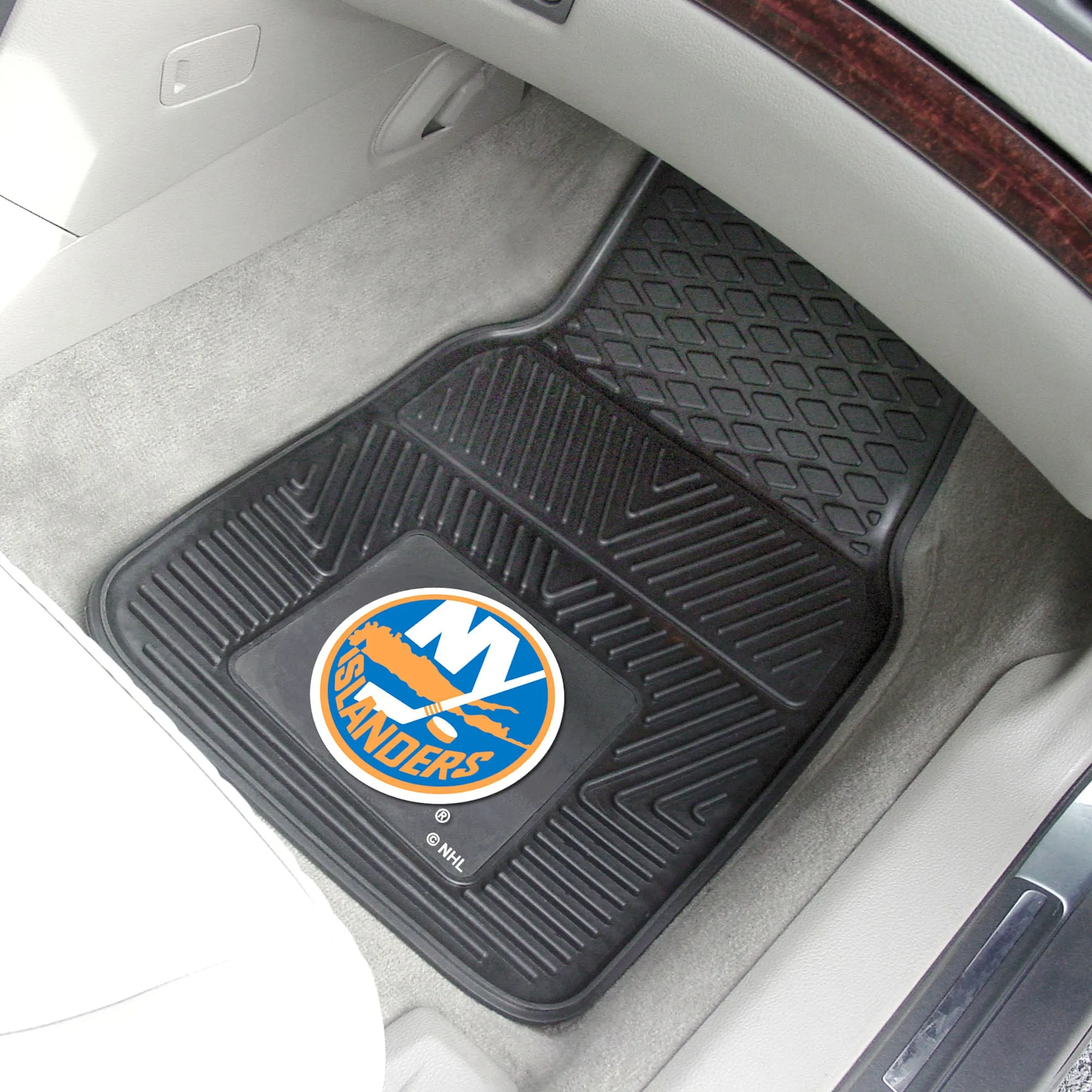 Fanmats New York Islanders Heavy Duty Car Mat Set - 2 Pieces