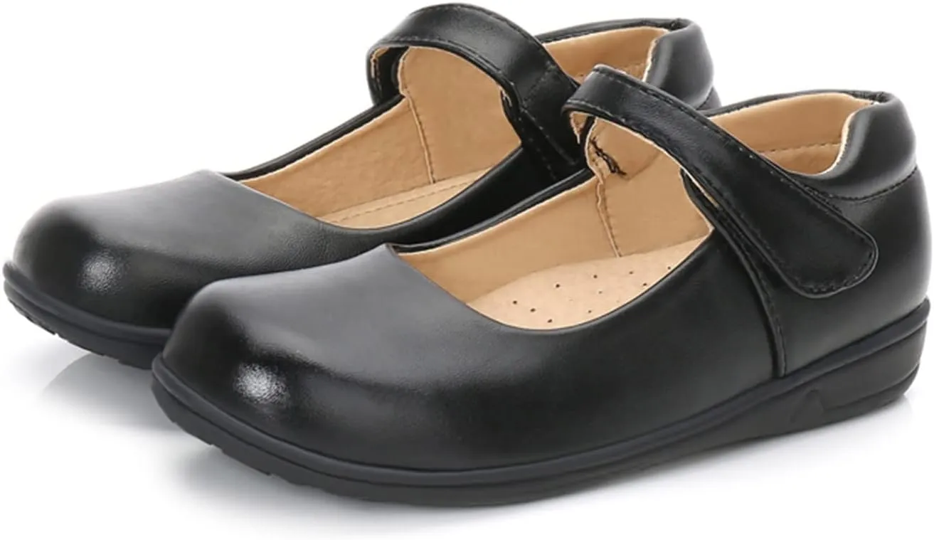 Fashion Summer and Autumn Girls Leather Shoes Boots Student Dress Shoes Performance Shoes Hook Toddler Girl Boots Cat