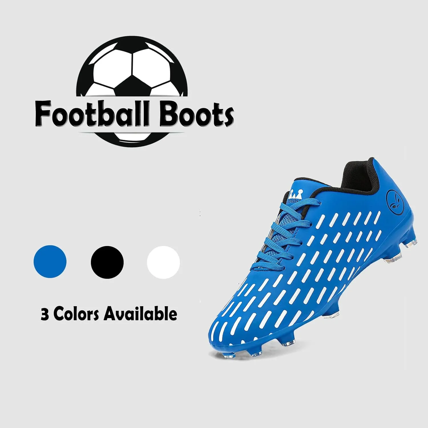 FLIOZY Men's Soccer Shoes Teenager Football Shoes Professional Athletic Training Sneakers Outdoor Indoor Football Boots Little Kids/Big Kids