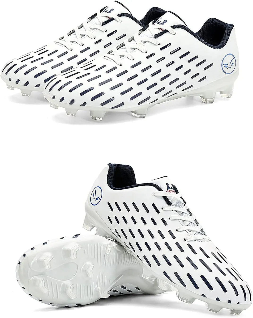 FLIOZY Men's Soccer Shoes Teenager Football Shoes Professional Athletic Training Sneakers Outdoor Indoor Football Boots Little Kids/Big Kids