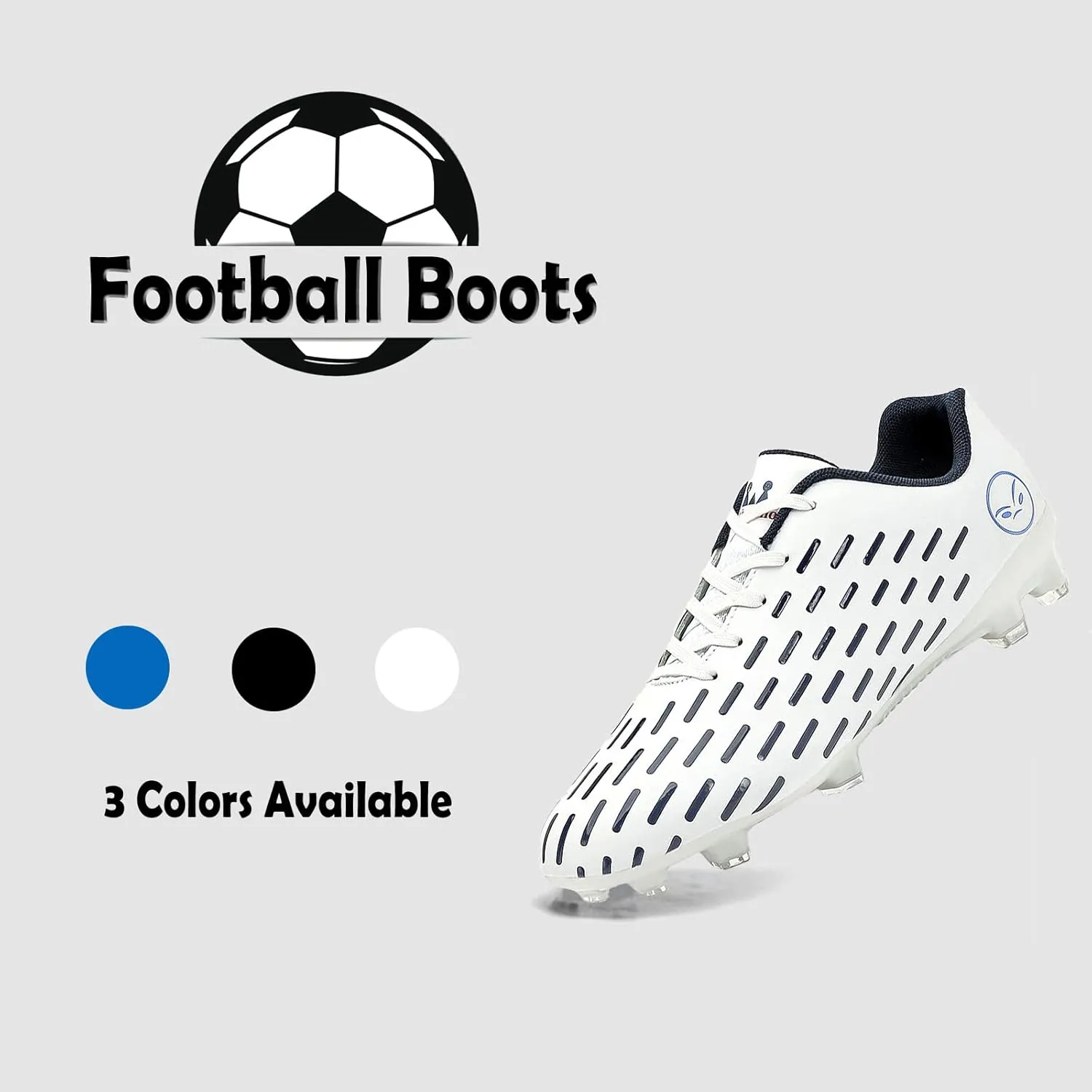 FLIOZY Men's Soccer Shoes Teenager Football Shoes Professional Athletic Training Sneakers Outdoor Indoor Football Boots Little Kids/Big Kids
