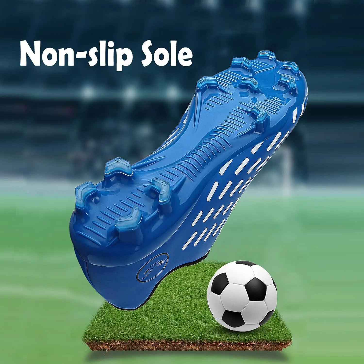 FLIOZY Men's Soccer Shoes Teenager Football Shoes Professional Athletic Training Sneakers Outdoor Indoor Football Boots Little Kids/Big Kids