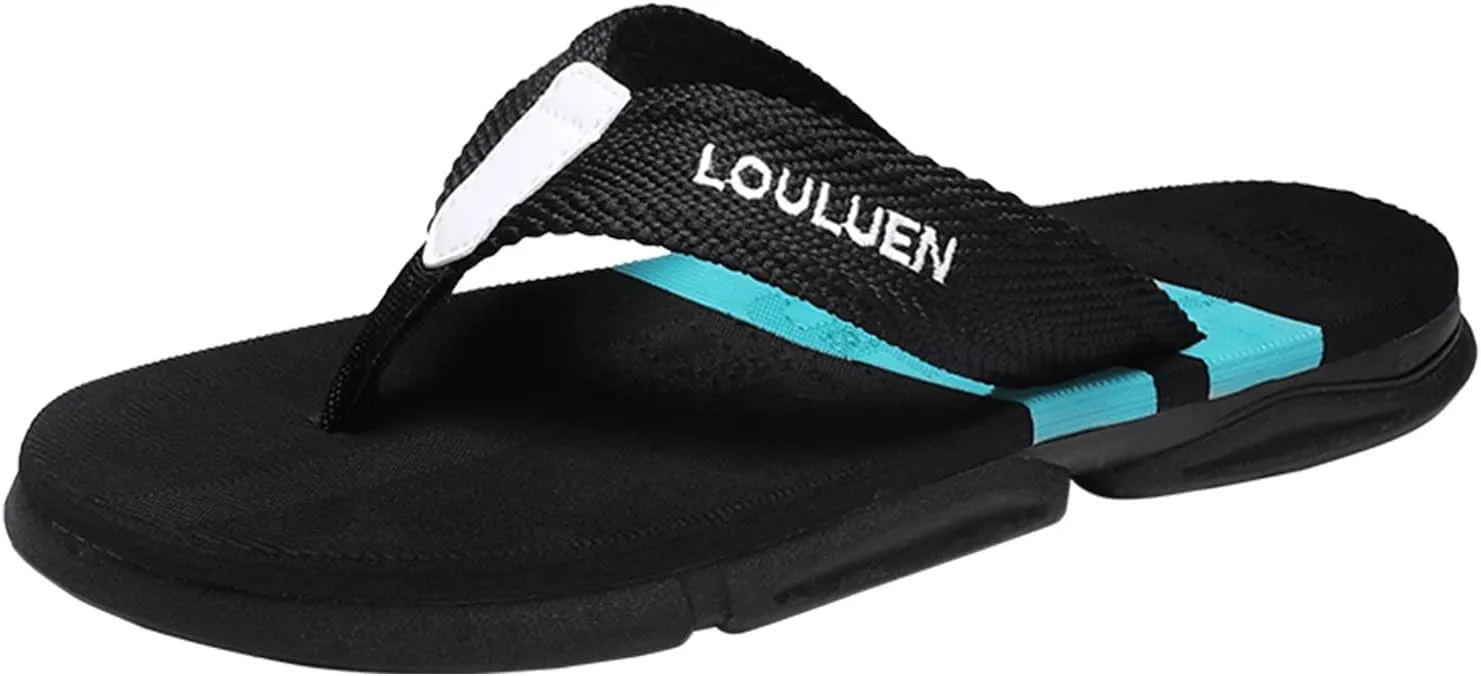Flip Flops for Men Arch Support Men Casual Slippers Beach Flip Flops Outdoor Fashion Sandals Shoes