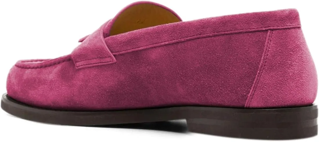 FOWT Men Fashion Round Toe Flat Heel Loafers Slip On Comfy Casual Outdoor Shoes Size 4-16 US