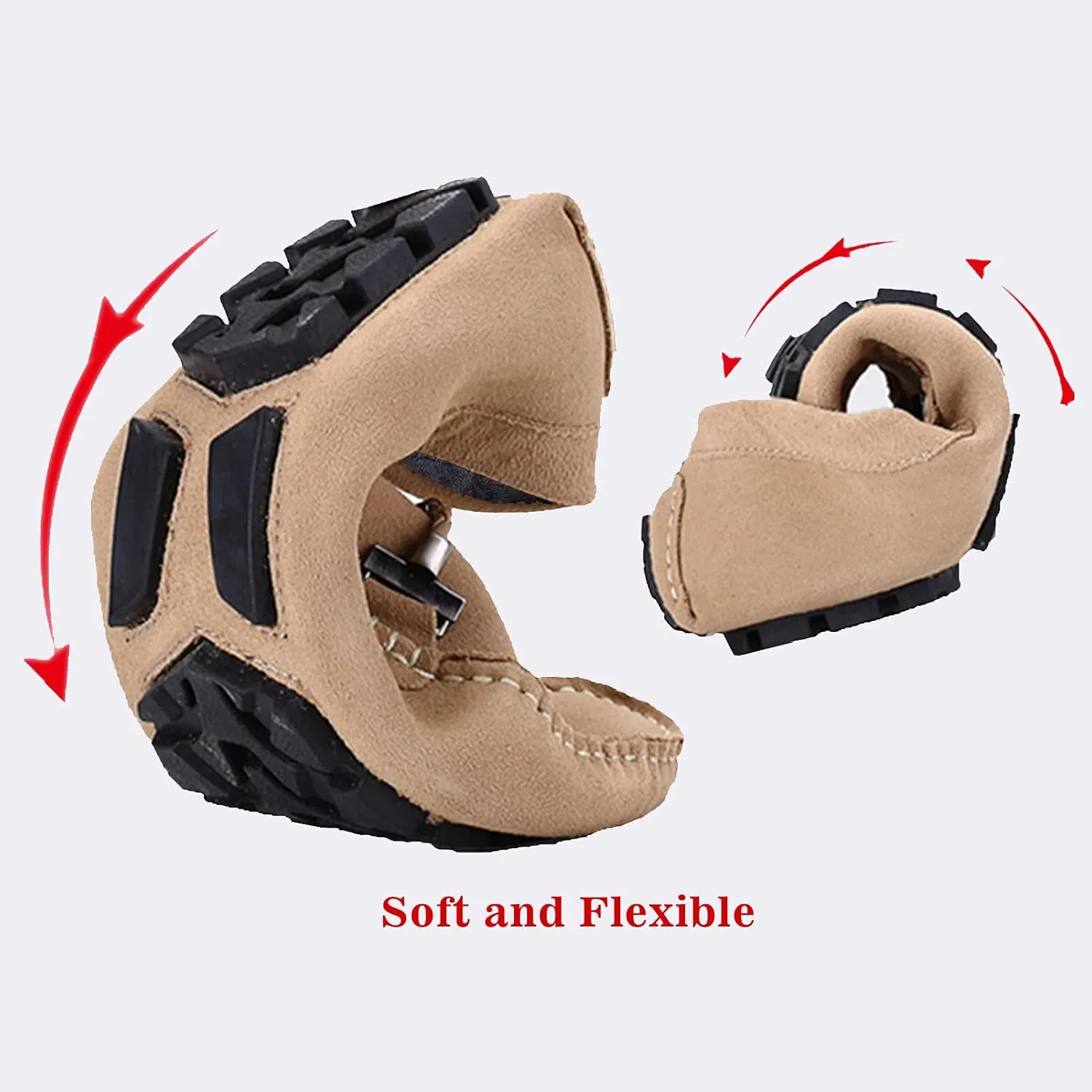 Fur Slippers Suede Leather Moccasin for Men Flat Loafer Casual Driving Slip On Winter Shoes
