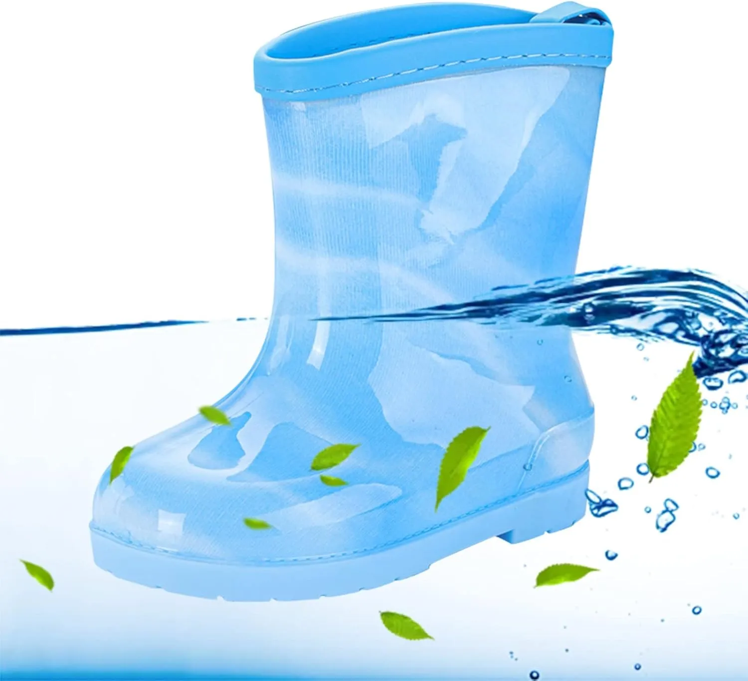 Girl Shoes Rain Boots Cartoon Children Rain Boots Boys And Girls Infant Rain Boots Water Rubber Dress Boots Size 11
