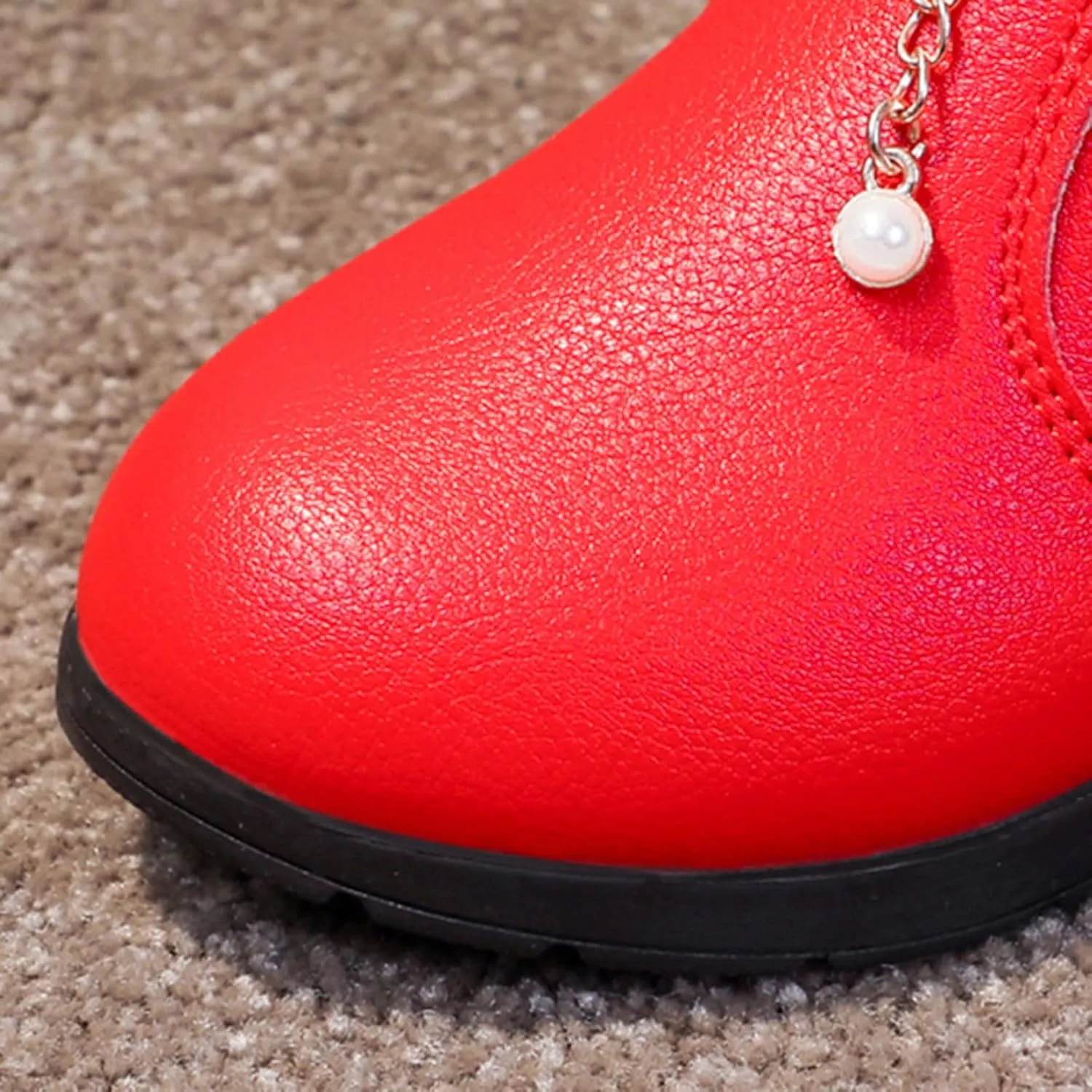 Girls Shoes Fashion Flower Short Boots Non Slip Breathable Boots for Firl Girls Shoes Size 6