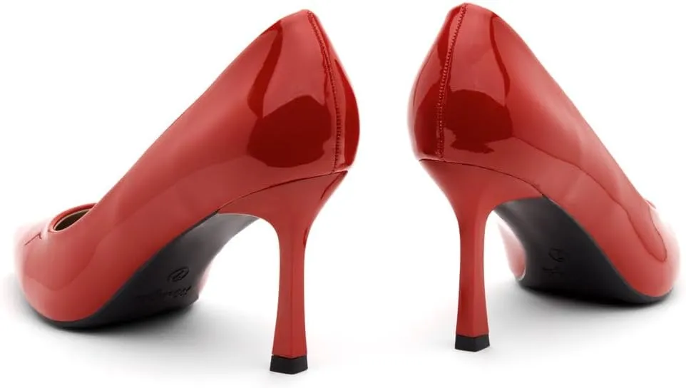 Herstyle Women's 3 Inch Stiletto Pumps ?C Comfortable Classic Pointed Closed Toe High Heels for Women, Fashionable Dressy Elegant Work Office Wedding Shoes