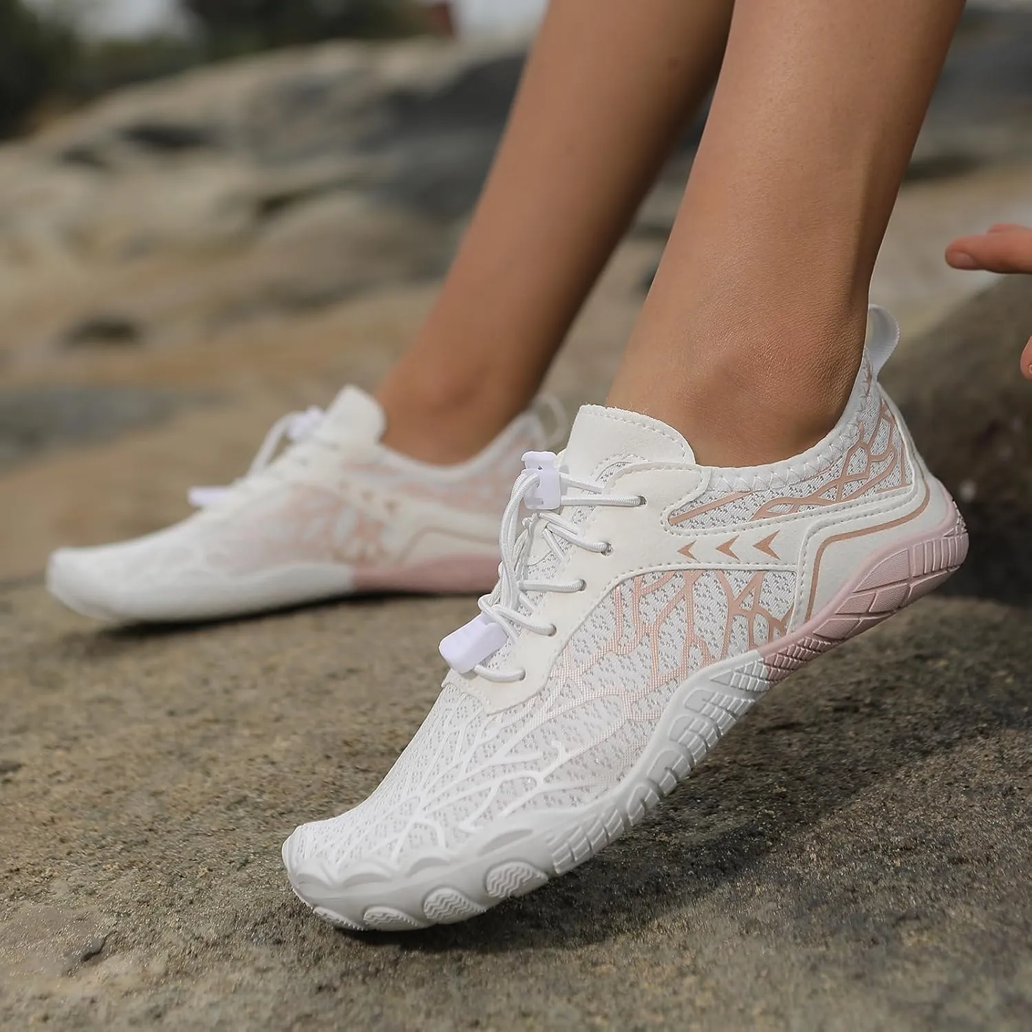 Hike Barefoot Shoes for Women Men Healthy and Comfortable Shoe Breathable Barefoot Vitality Water Shoes Wide Toe Box,Pro Wide Toe Box, Athletic Outdoor Hiking Footwear