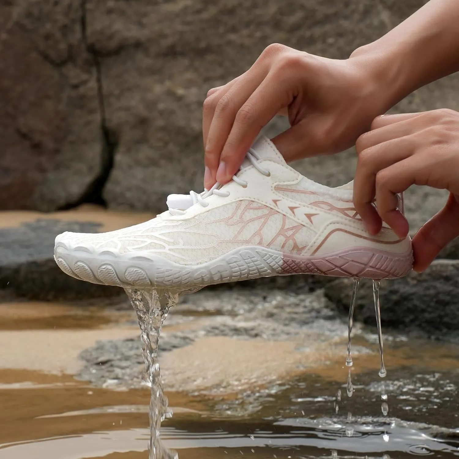Hike Barefoot Shoes for Women Men Healthy and Comfortable Shoe Breathable Barefoot Vitality Water Shoes Wide Toe Box,Pro Wide Toe Box, Athletic Outdoor Hiking Footwear