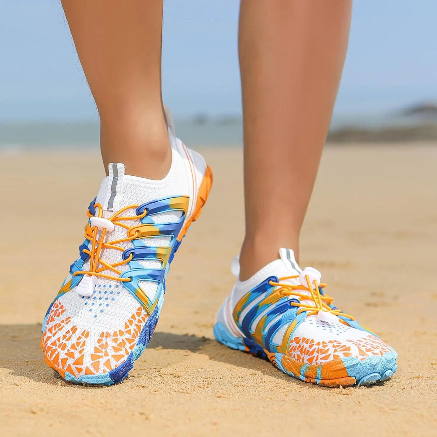 Hike Barefoot Shoes for Women Men Unisex Quick Dry Beach Walking Slip On Training Sneakers Non-Slip Athletic Swiming Shoes Comfortable Outdoor Hiking Footwear