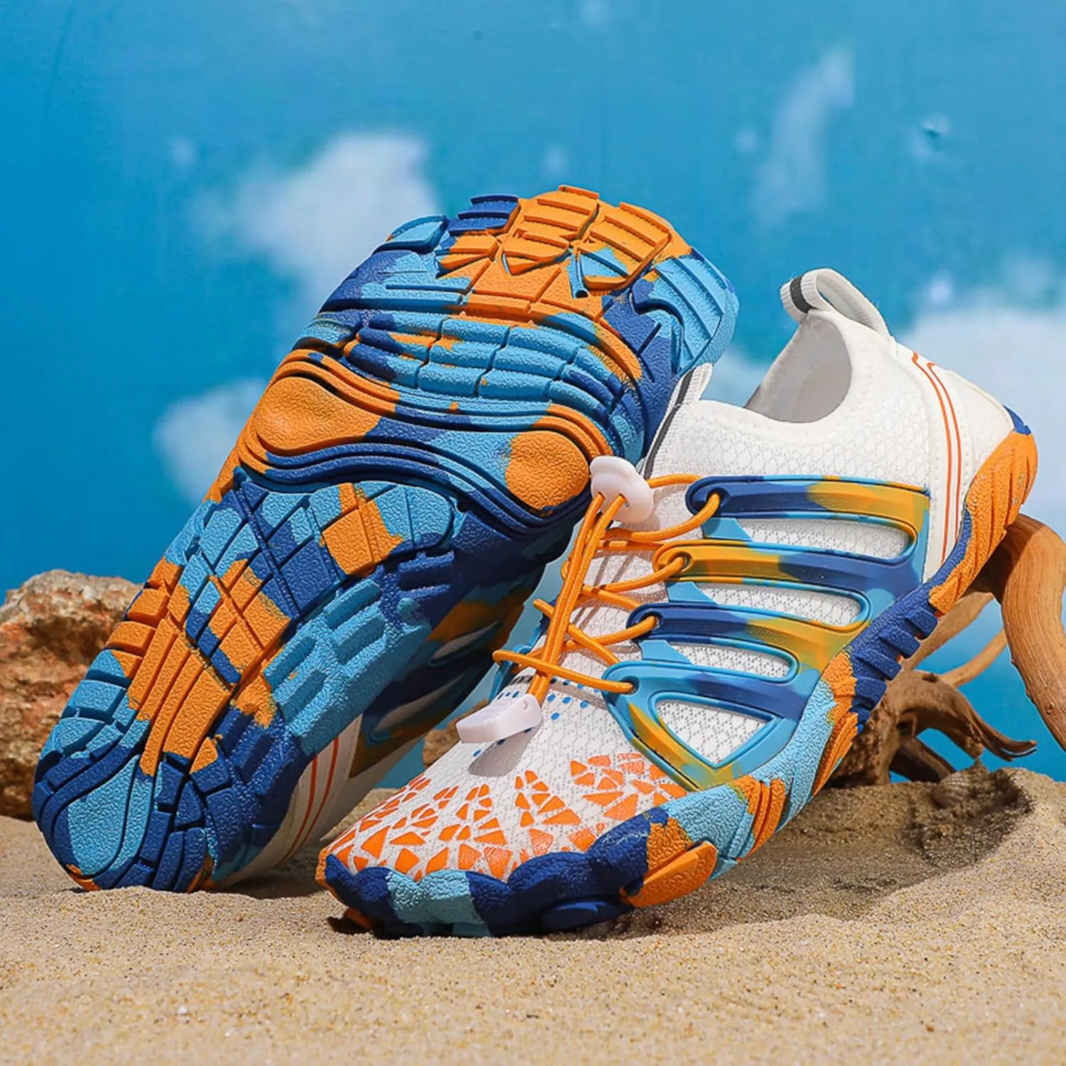 Hike Barefoot Shoes for Women Men Unisex Quick Dry Beach Walking Slip On Training Sneakers Non-Slip Athletic Swiming Shoes Comfortable Outdoor Hiking Footwear