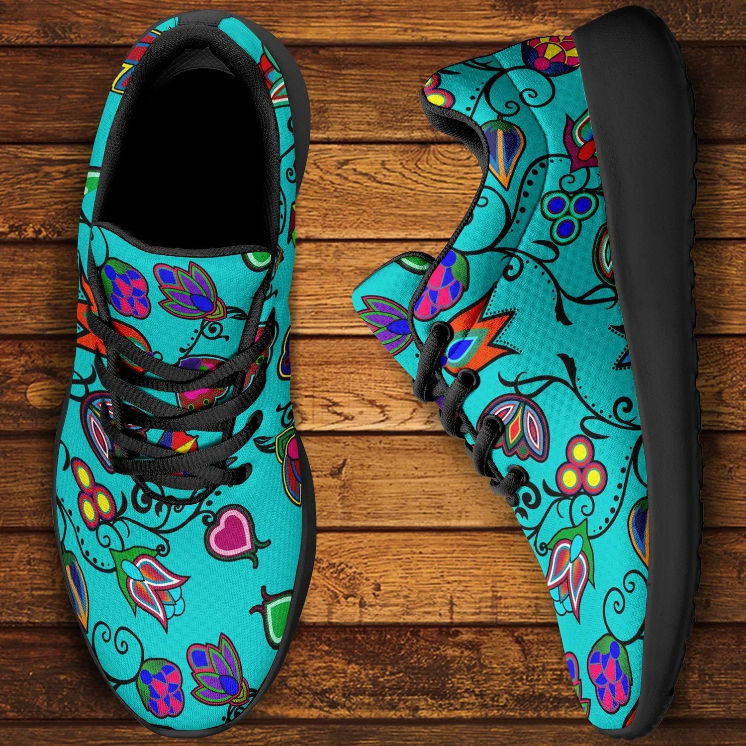 Indigenous Paisley Sky Ikkaayi Sport Sneakers