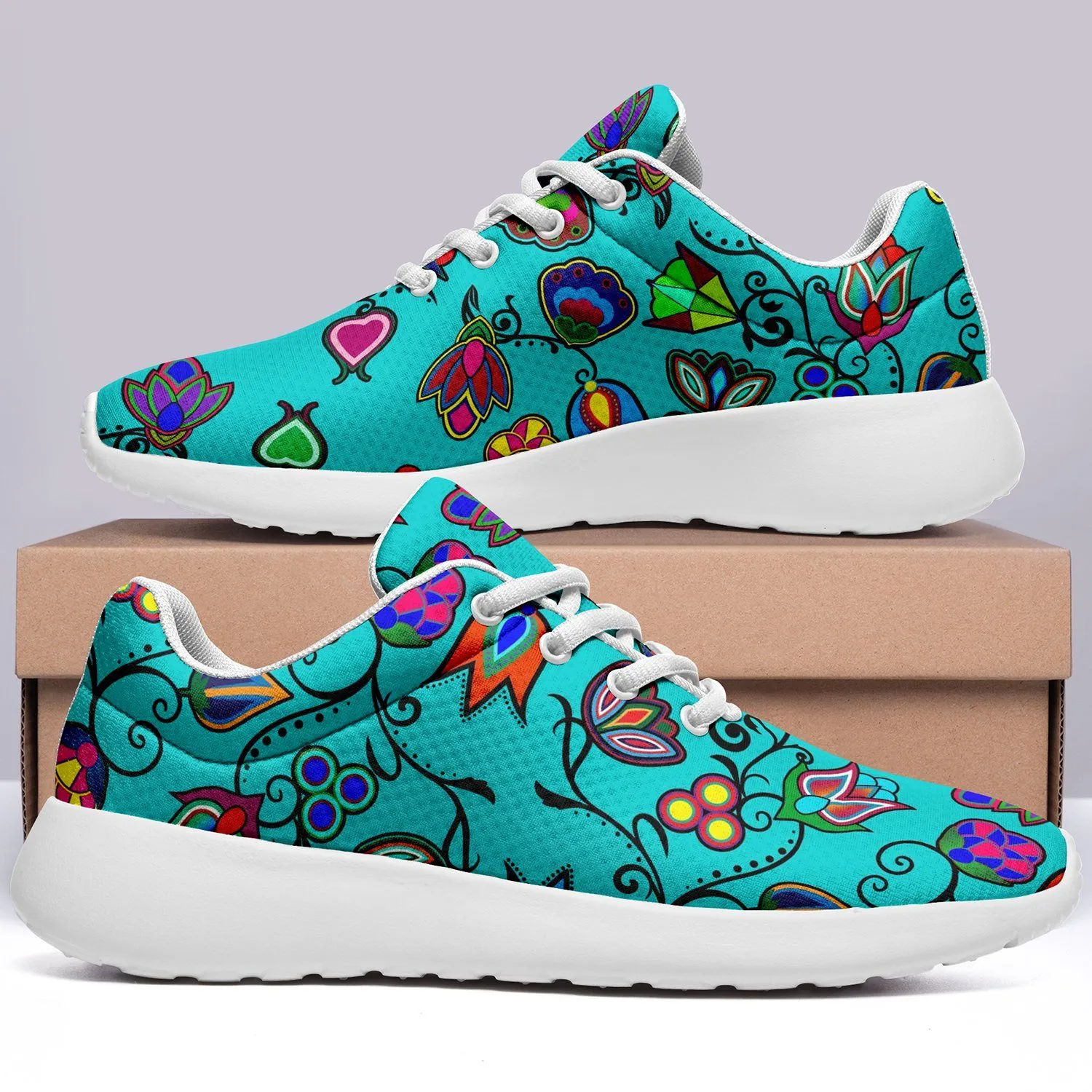 Indigenous Paisley Sky Ikkaayi Sport Sneakers