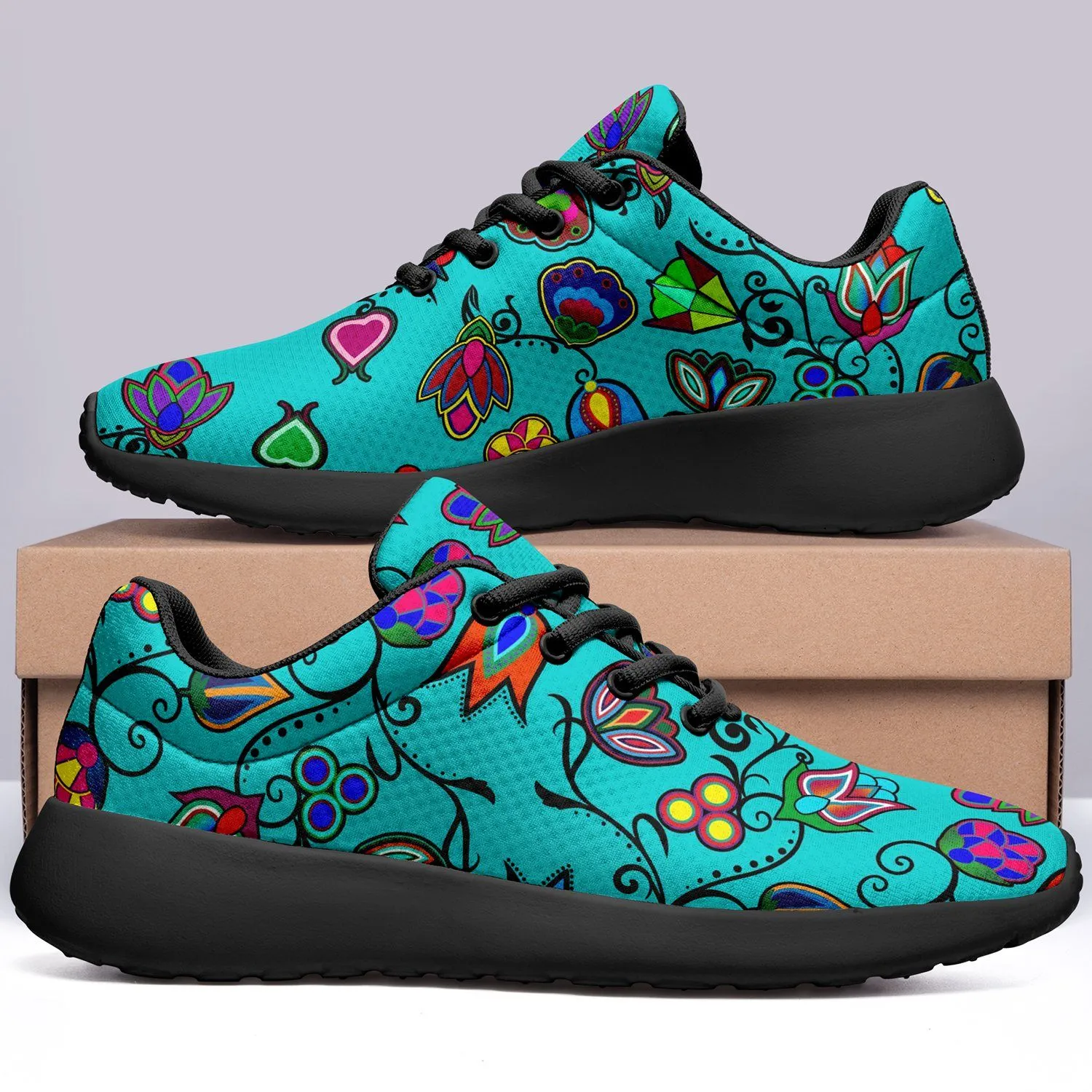 Indigenous Paisley Sky Ikkaayi Sport Sneakers