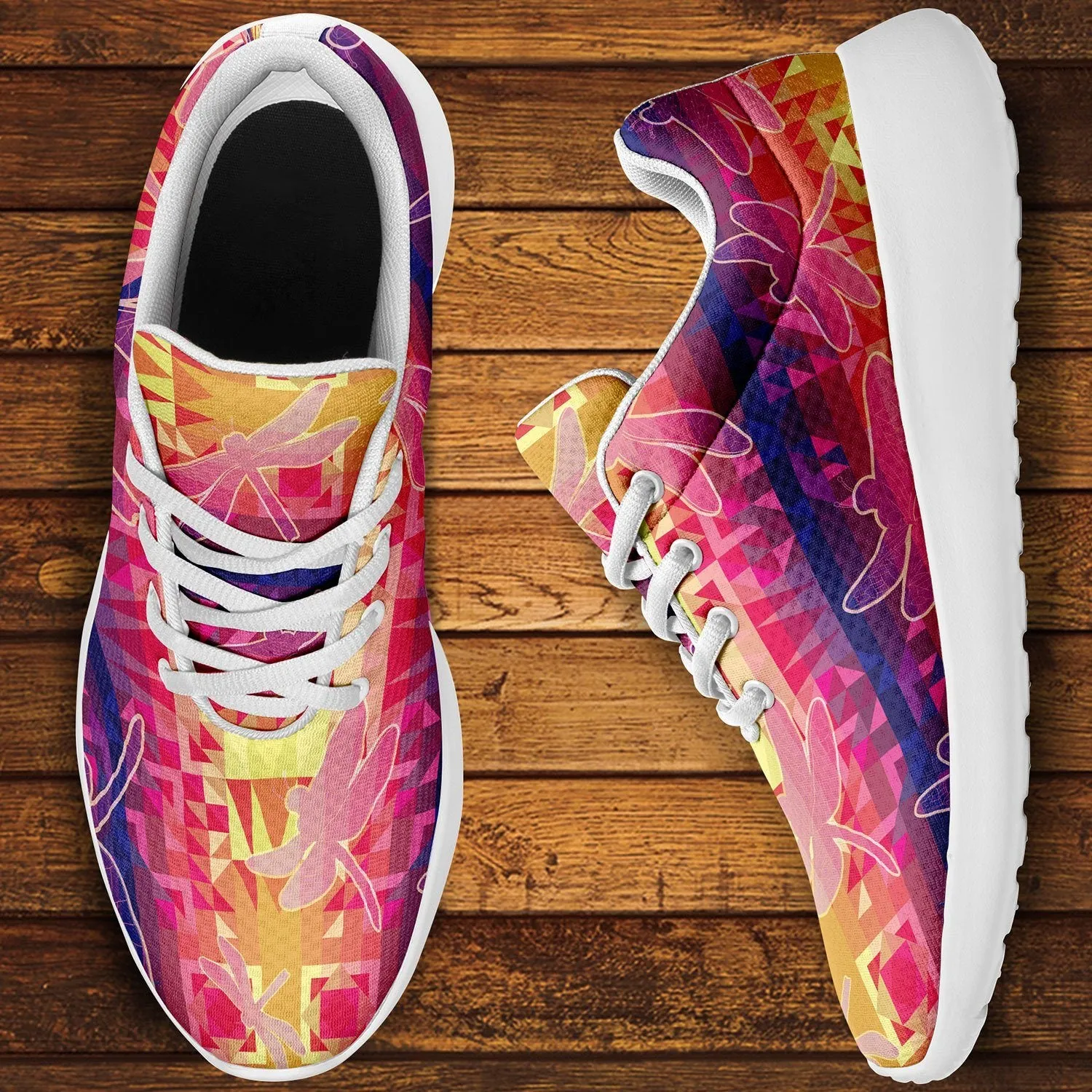 Kaleidoscope Dragonfly Ikkaayi Sport Sneakers