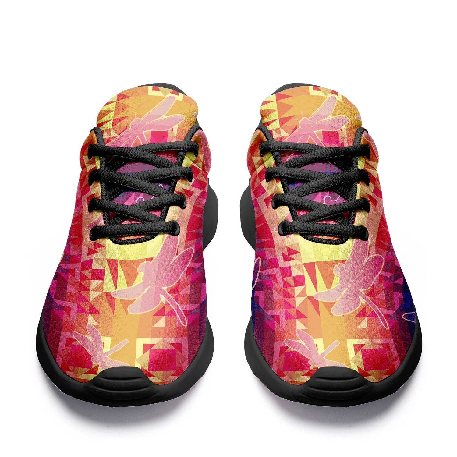 Kaleidoscope Dragonfly Ikkaayi Sport Sneakers