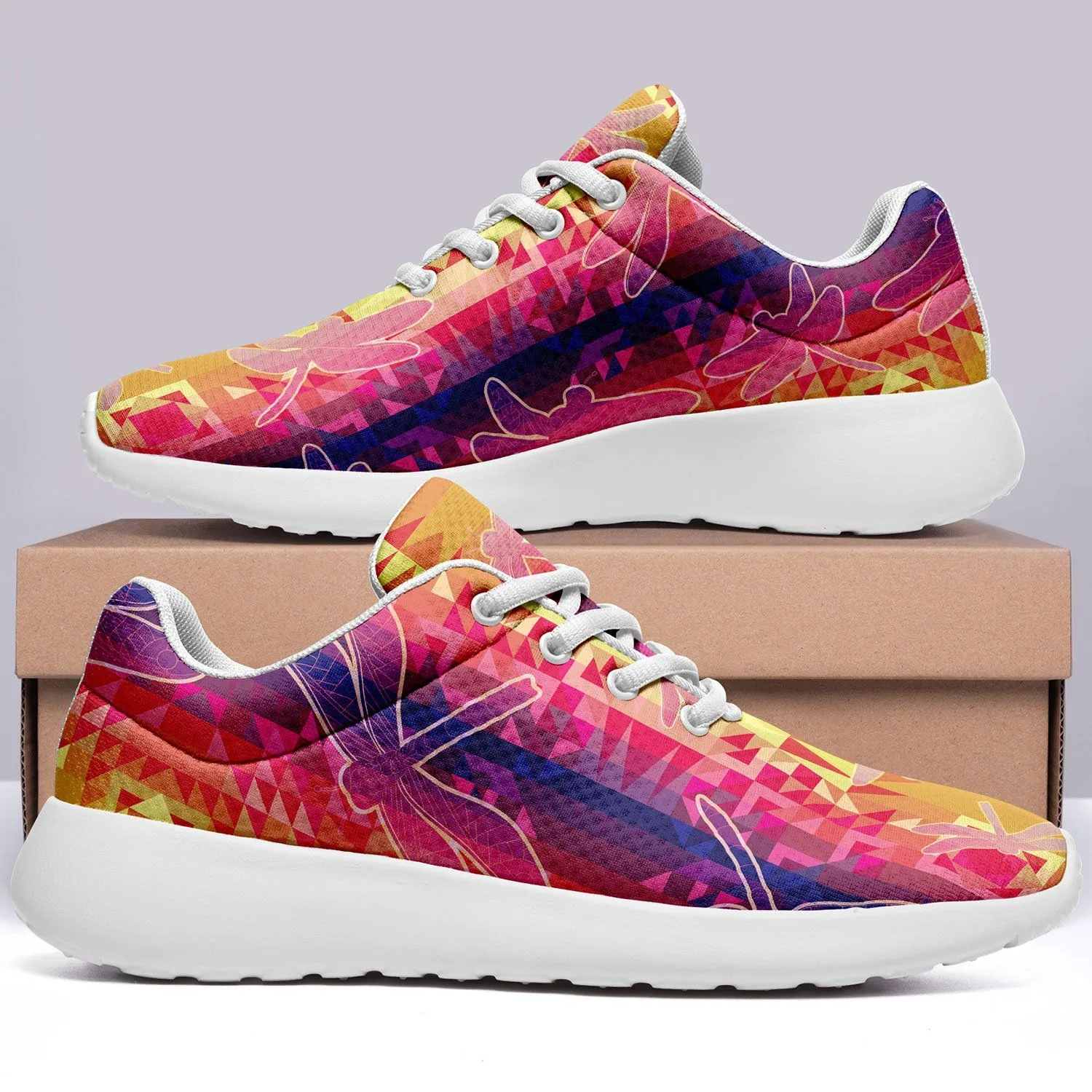 Kaleidoscope Dragonfly Ikkaayi Sport Sneakers
