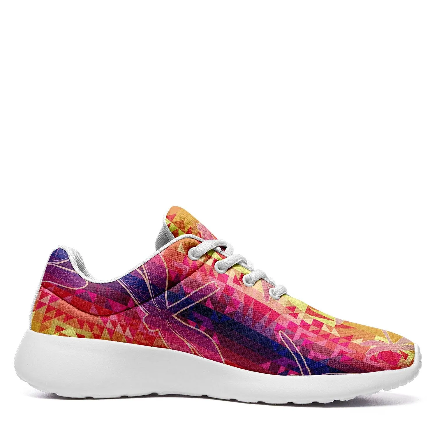 Kaleidoscope Dragonfly Ikkaayi Sport Sneakers
