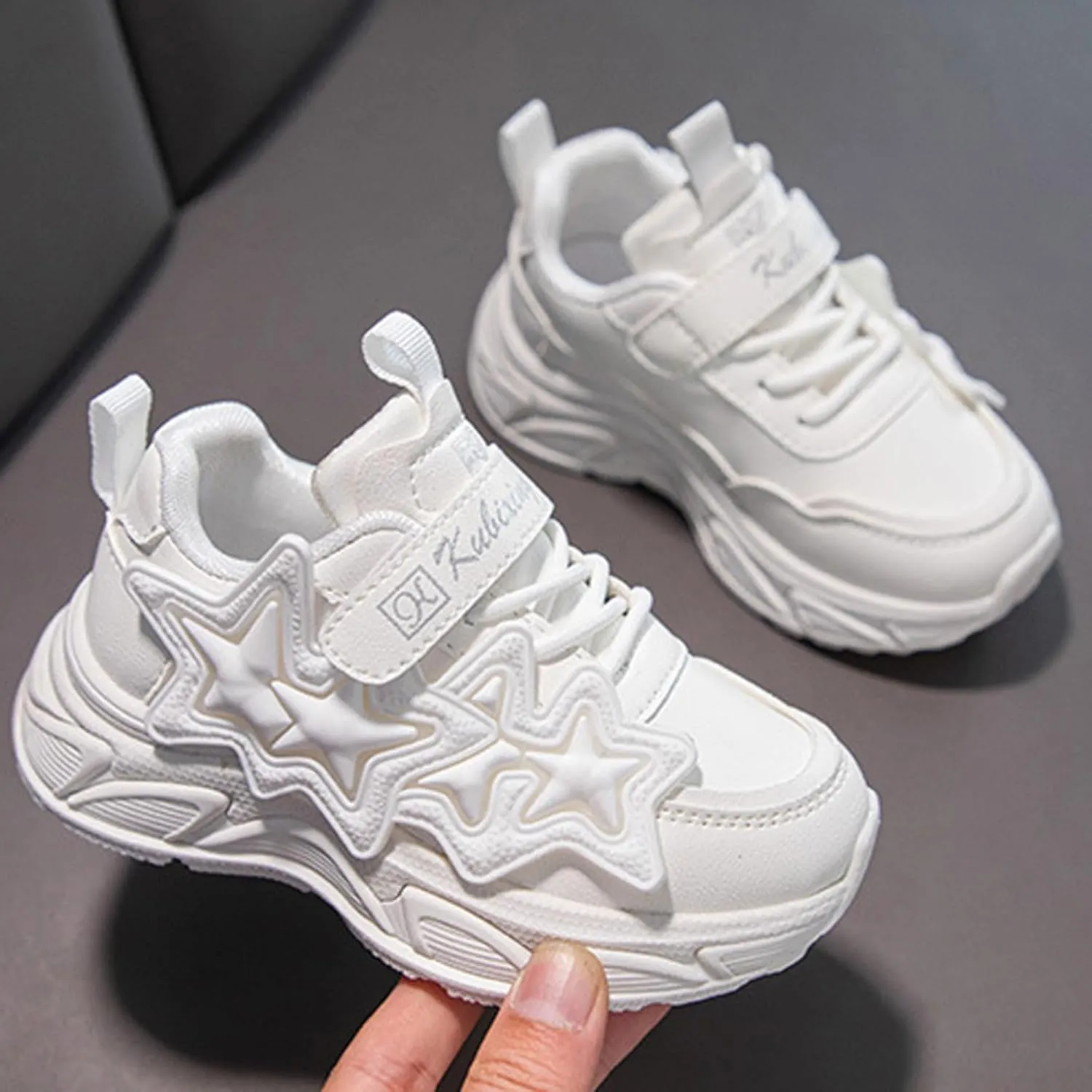 Kids Sneakers Tennis Shoes for Boys Girls Sneakers Cute Pattern Walking Shoes Breathable Shoe Toddler Little Big Kids