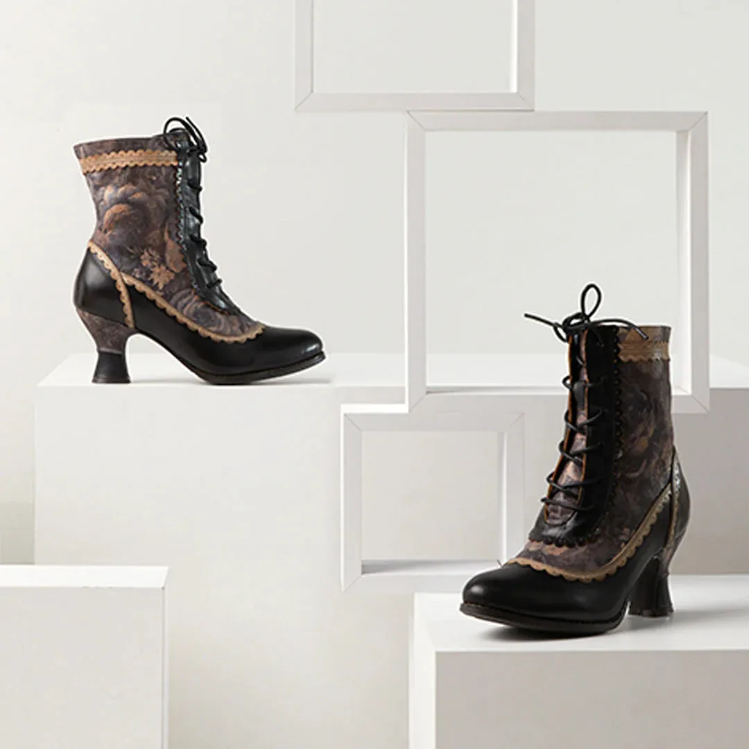 L'ARTISTE BEWITCH FLORAL BOOTIE