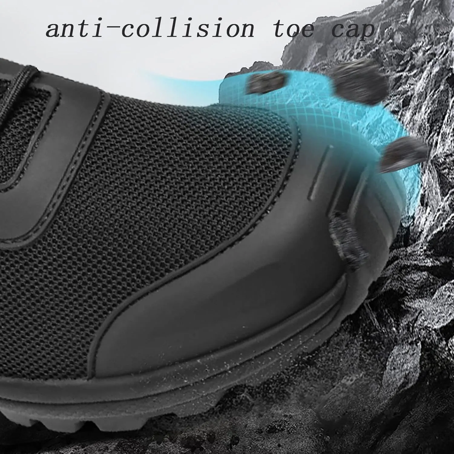 Lightweight Military and Tactical Boots for Men, Comfort Durable Rubber Sole Military Work and Desert Boots, Low Top Lace-up Waterproof Hiking Boots