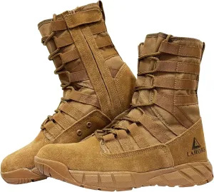 Lightweight Military Tactical Combat Boots Men Outdoor Hiking Desert Army Boots Breathable Male Jungle Shoes Man Side Zipper
