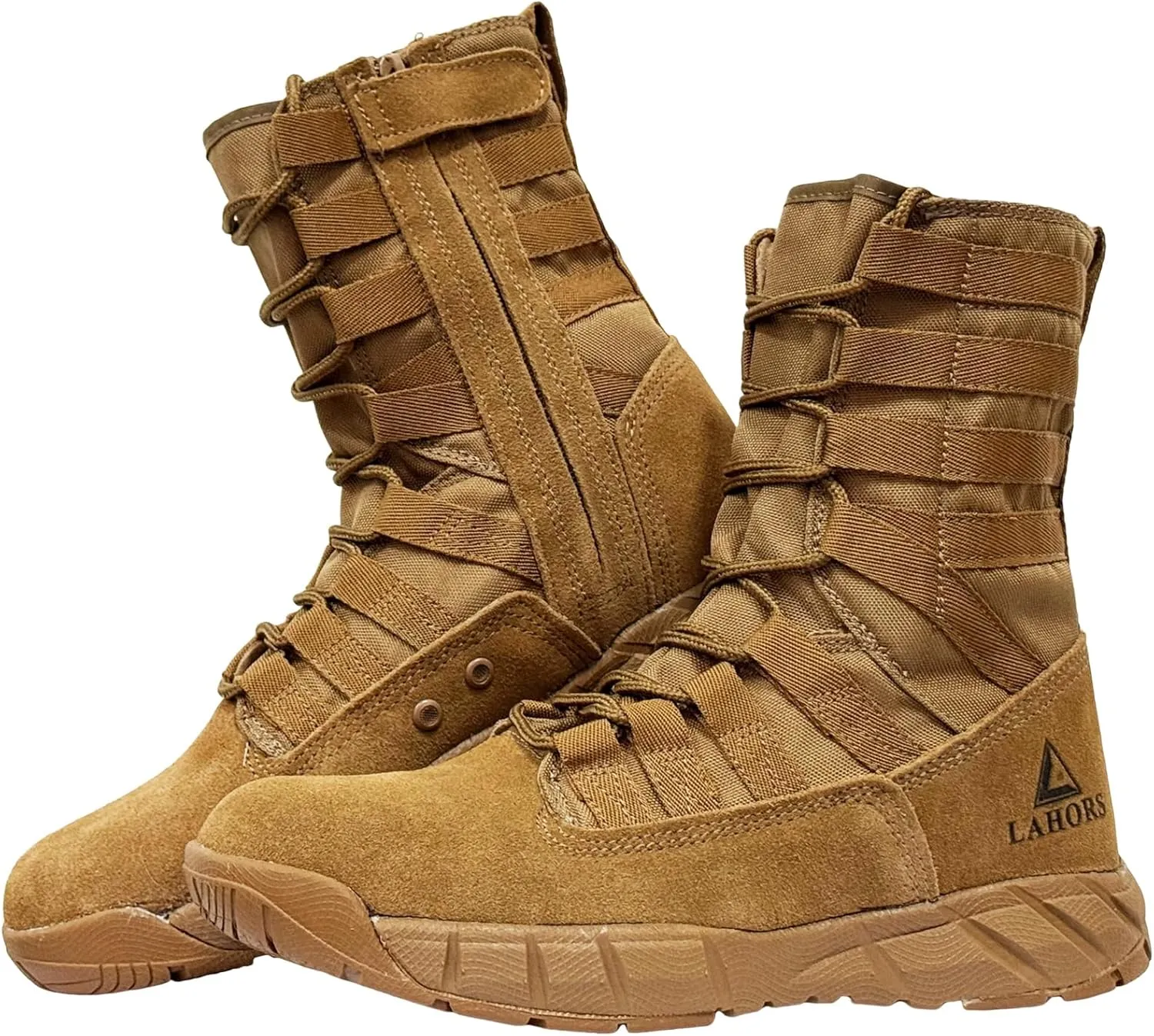 Lightweight Military Tactical Combat Boots Men Outdoor Hiking Desert Army Boots Breathable Male Jungle Shoes Man Side Zipper