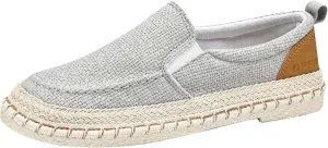Men Sports Flat Bottom Shoes Lightweight Mesh Breathable Slip On Comfortable Fashion Autumn and Summer Shoes