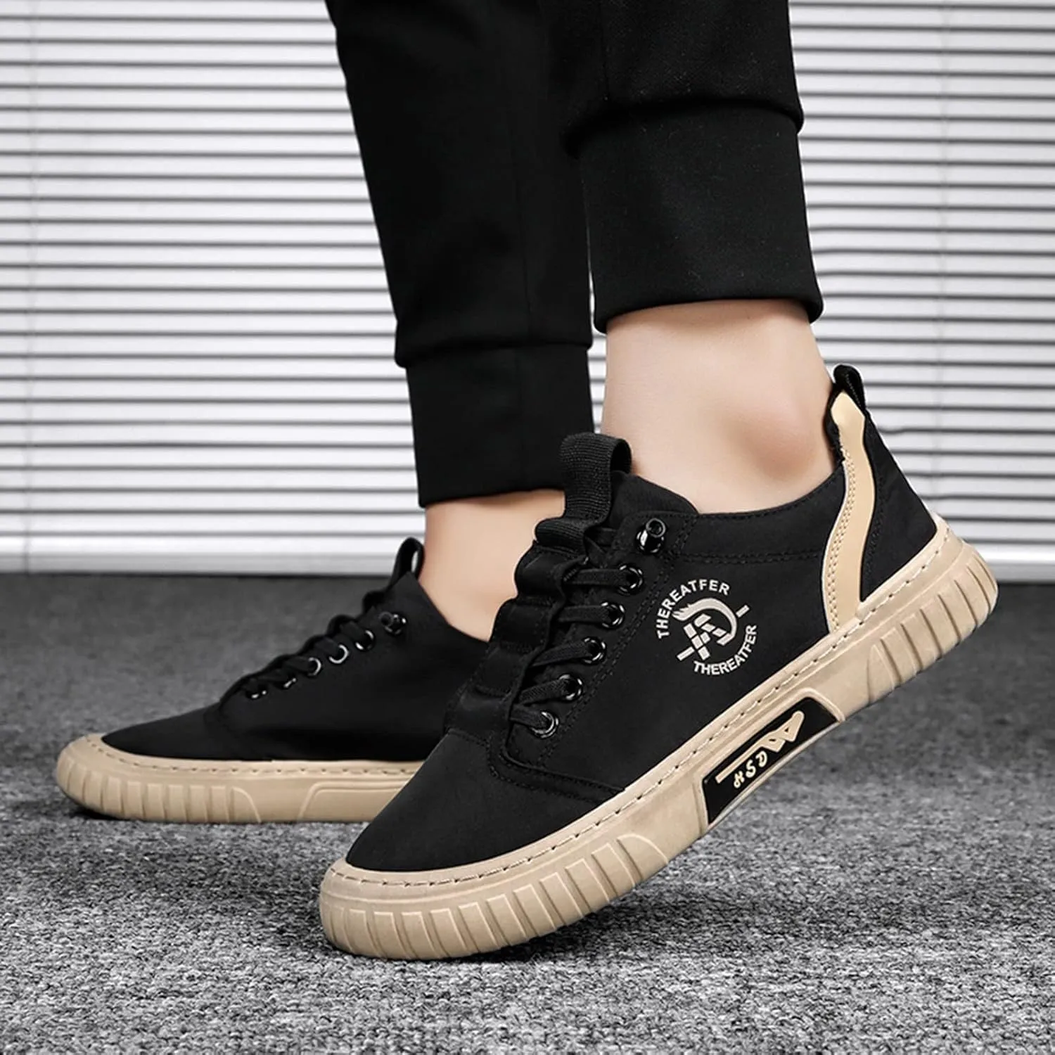 Mens Athletic Shoes Mens Tennis Shoes Slip on Shoe for Men Walking Shoe for Men Casual Mesh Sneaker