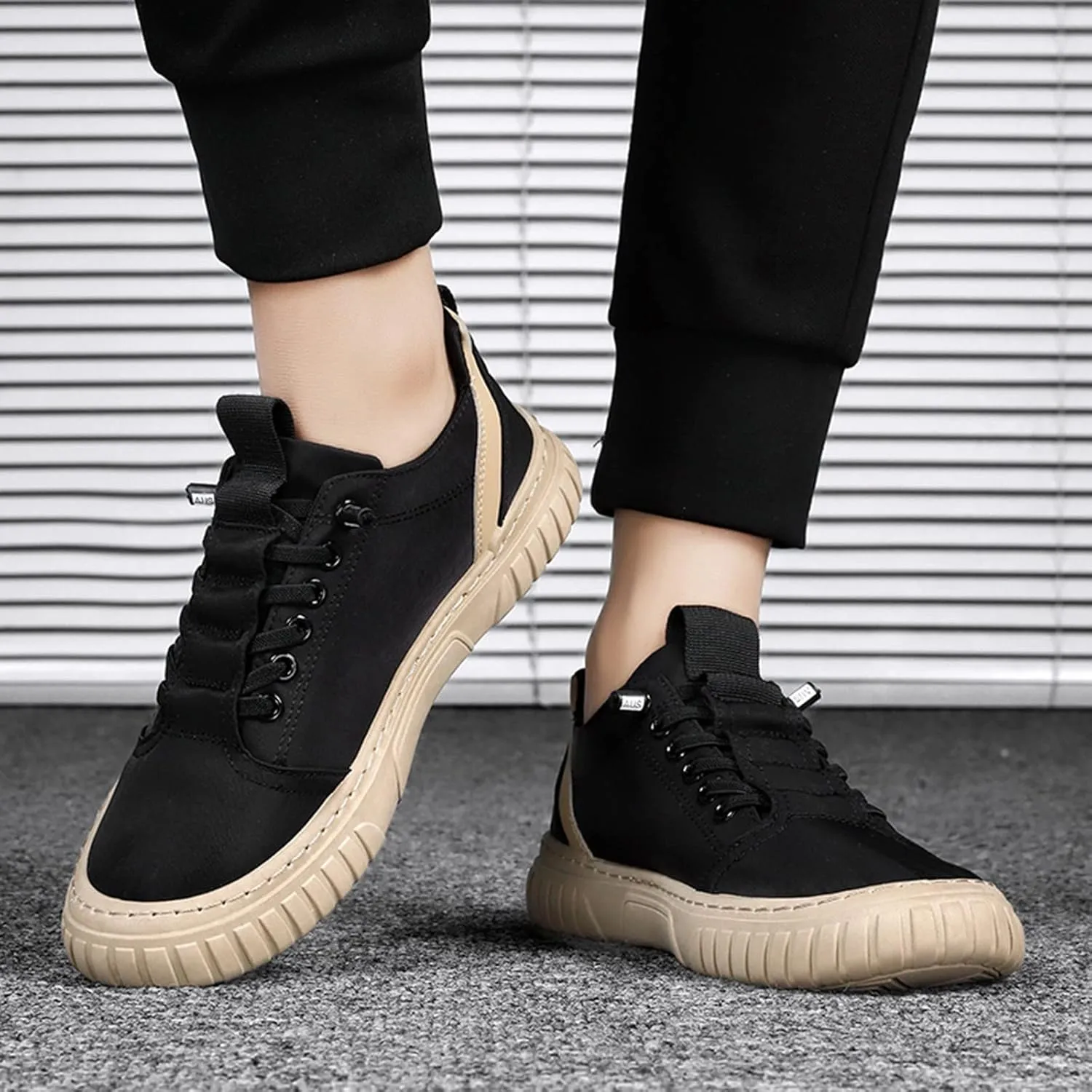 Mens Athletic Shoes Mens Tennis Shoes Slip on Shoe for Men Walking Shoe for Men Casual Mesh Sneaker