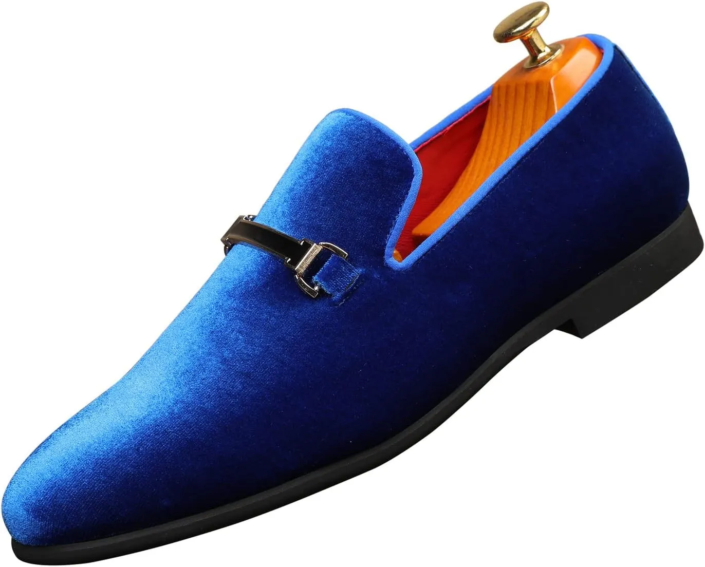 Men's Dress Shoe Prom Velvet Loafers Wedding Shoes Flat Driving Shoes Outdoor Walking Shoes for Men